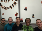 10/20/2023 Liu Lab Decorates for Halloween